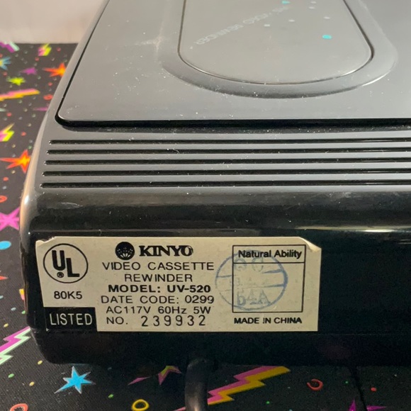 Pre-owned Kinyo VHS rewinder (please see description) - Picture 6 of 8